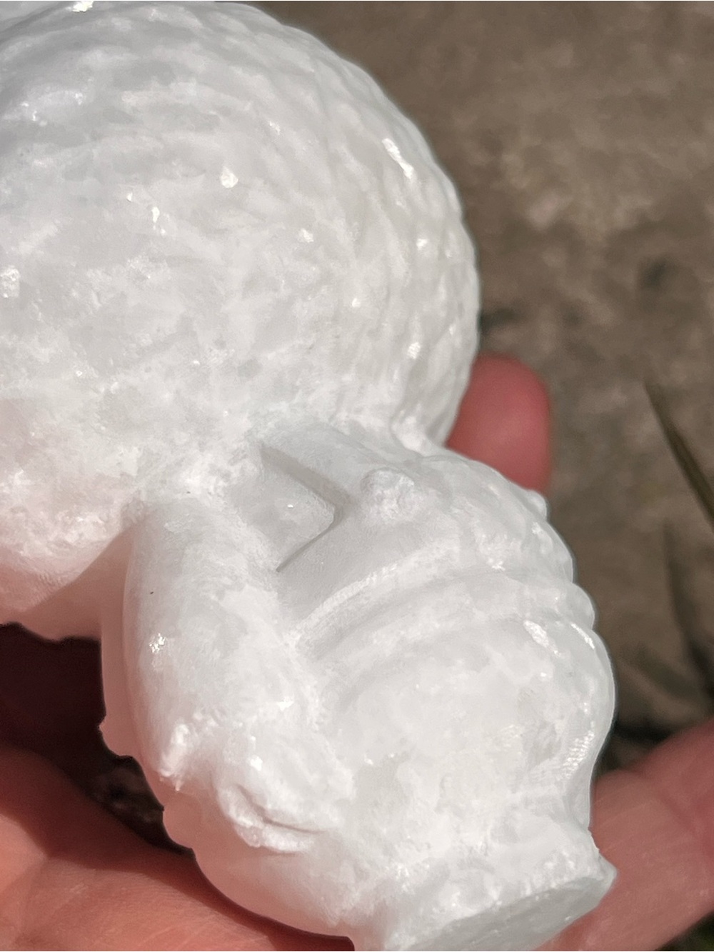 White (1) Jade Labubu carving | Crystal - Picture 12 of 16
